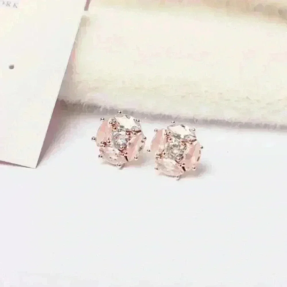 KATE SPADE Flying Colors Rose Gold Stud Earrings